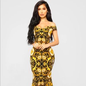 Versace Inspired Gown